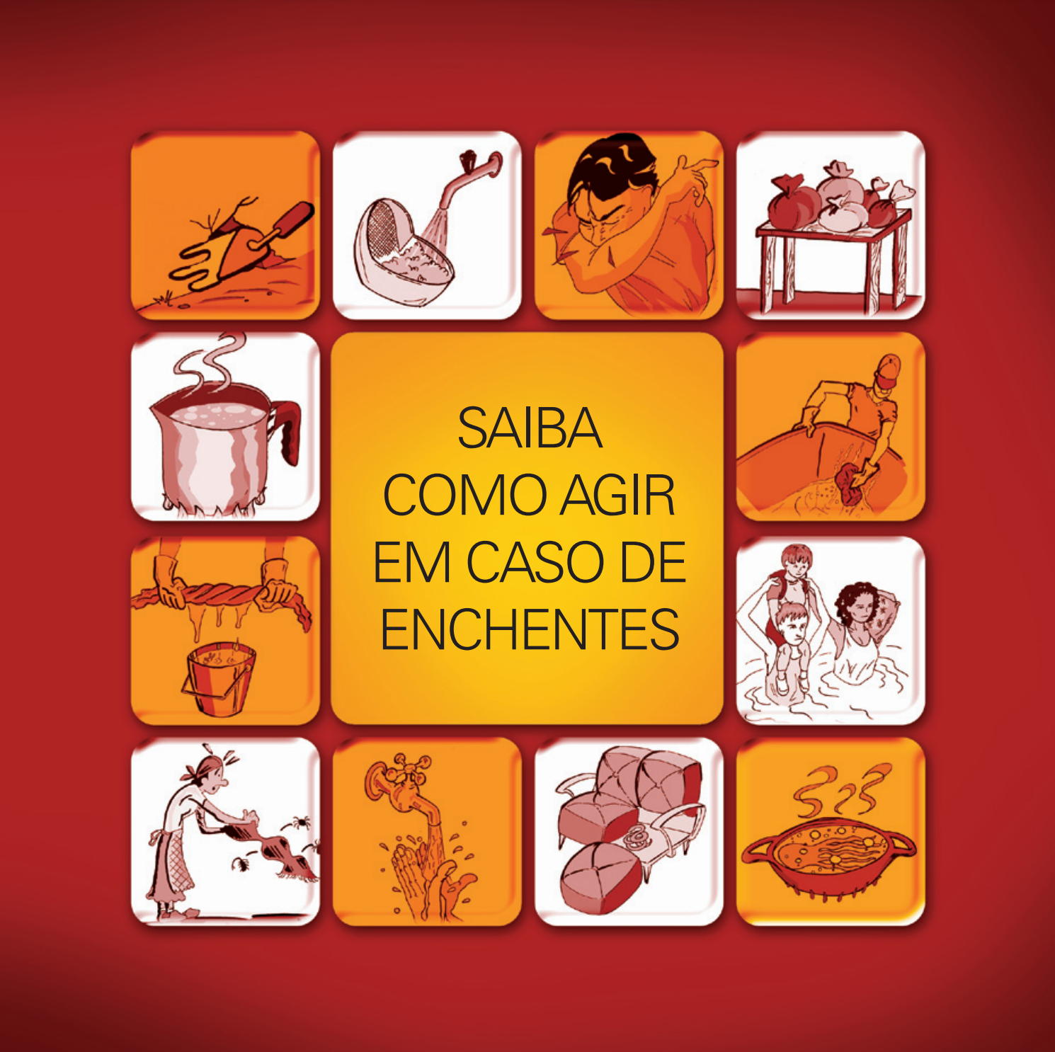 Cartilha – Saiba como agir em casos de enchentes