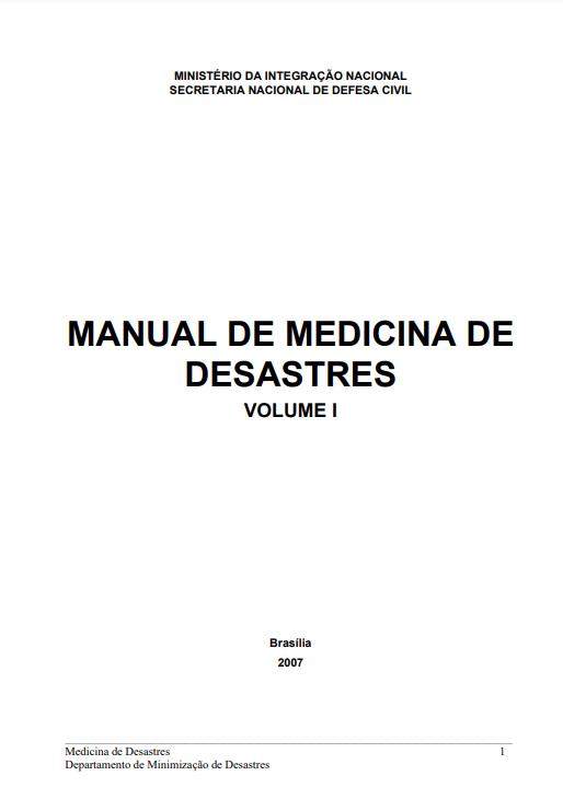 Manual de Medicina de Desastres